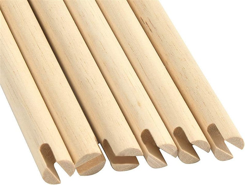 SHARROW Archery Wooden Arrow Shafts 31 inch Target Arrow Shaft for Long Bow Recurve Bow - Image 2
